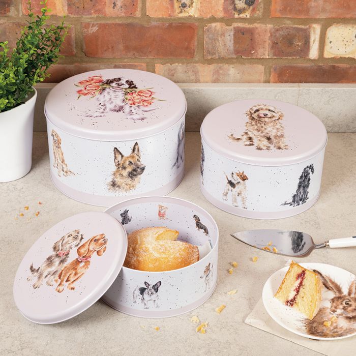 Wrendale Cake Tins Individual | 'A Dog's Life'