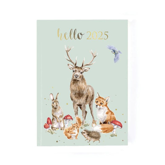 Forest Friends Desk Diary 2025