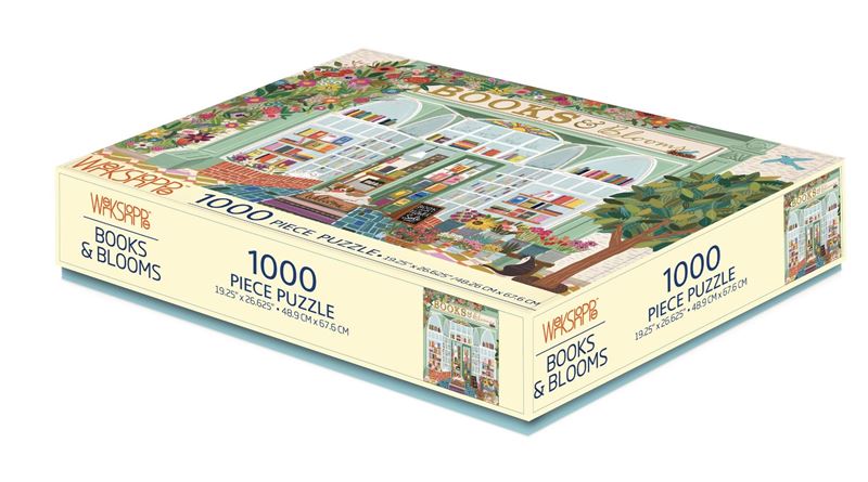 WerkShoppe - Books & Blooms 1000 Pce - Puzzle