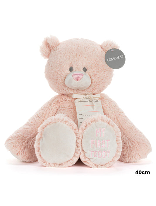 Demdaco My First Teddy 24cm