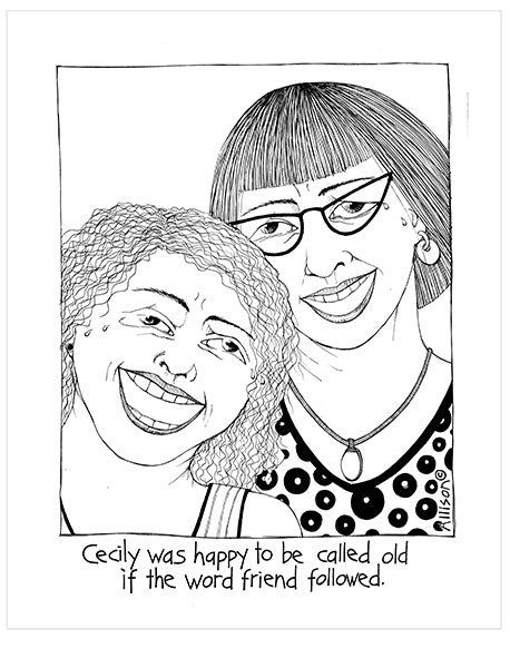 Cecily - Tea Towel