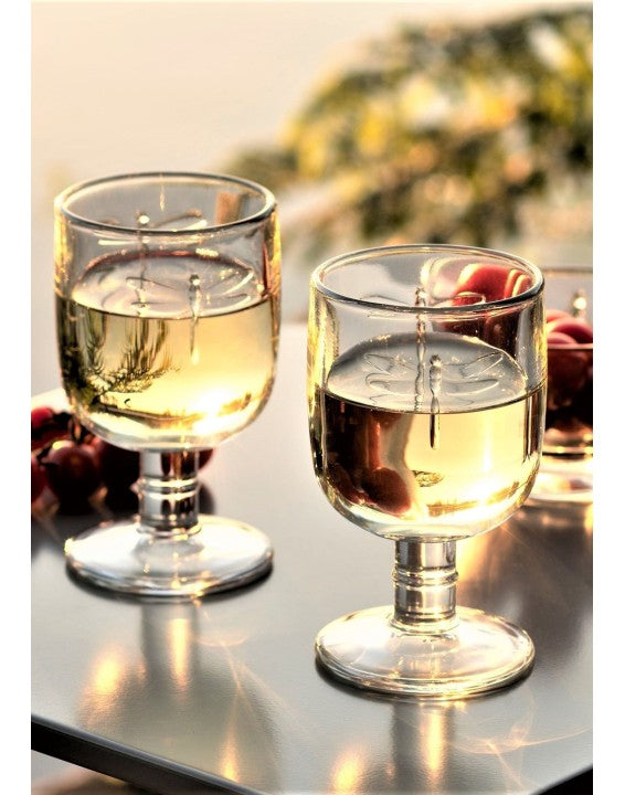 Dragonfly Wine Glass