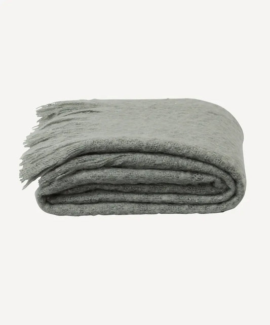 Throw Tassle Grey