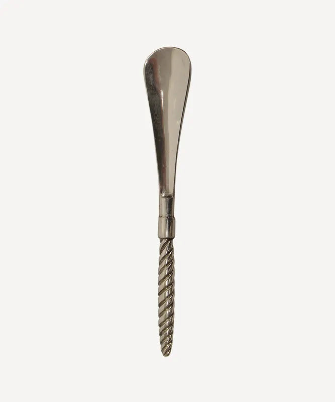 Silver Twisted Shoe Horn