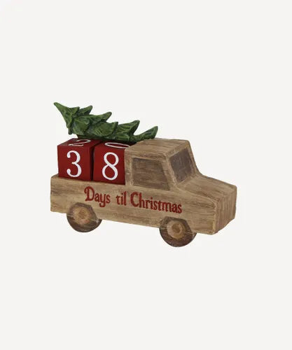 Days 'Till Christmas Truck