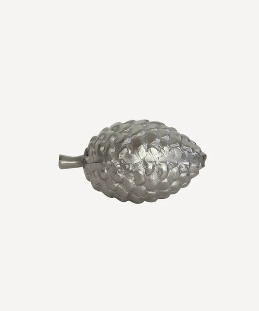 Antique Silver Pinecone