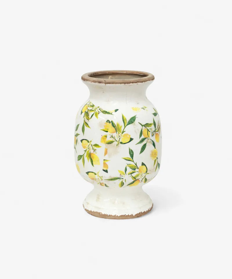 Botanical Lemon Urn