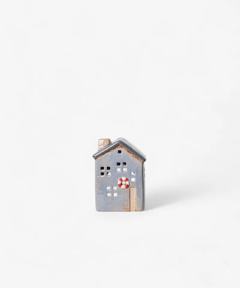 Saint Malo Tea Light House with Buoy Small