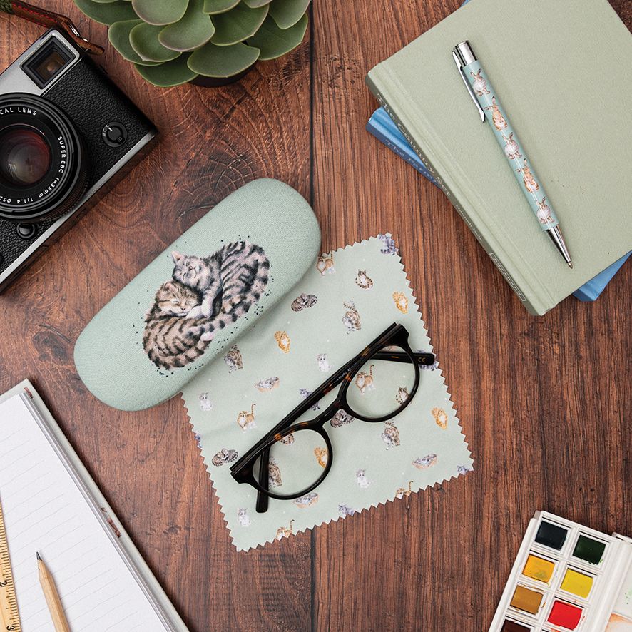 Wrendale - 'SWEET DREAMS' CAT GLASSES CASE