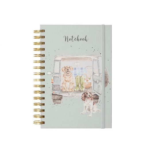 Wrendale 'Paws for a Picnic' Labrador & spaniel notebook