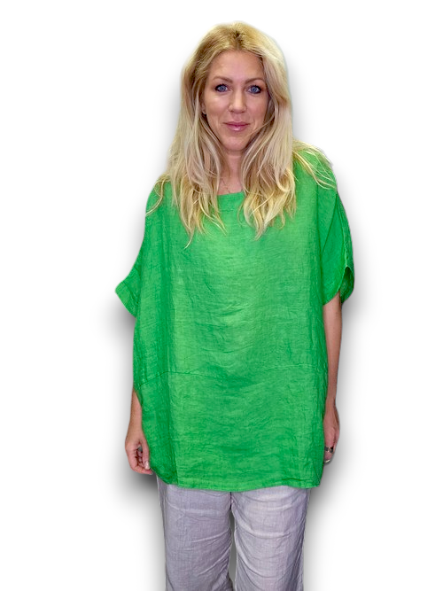 Helga May Fresh Green Double Side Rope Tee