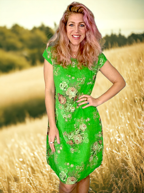 Fresh Green High Tea Kennedy Dress