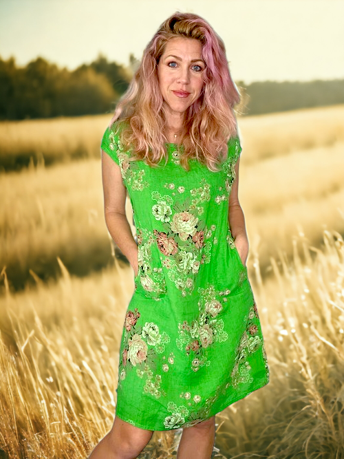 Fresh Green High Tea Kennedy Dress