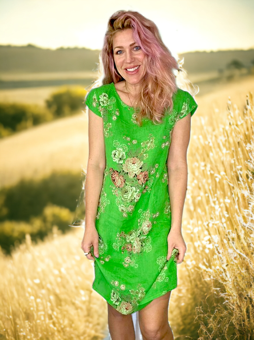 Fresh Green High Tea Kennedy Dress