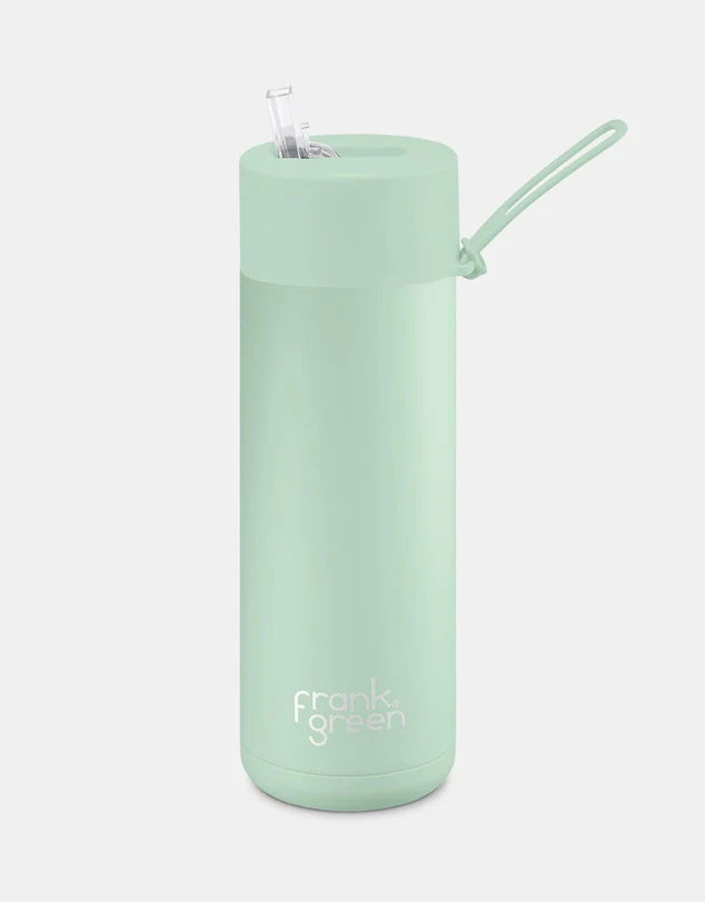 Frank Green Ceramic Reusable Bottle - 595ml Mint Gelato