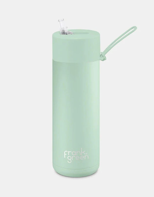 Frank Green Ceramic Reusable Bottle - 595ml Mint Gelato