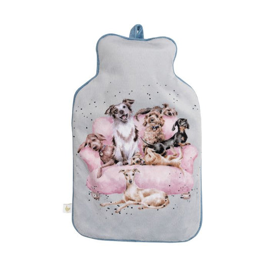 'A Dog's Life' dog Hot Water Bottle