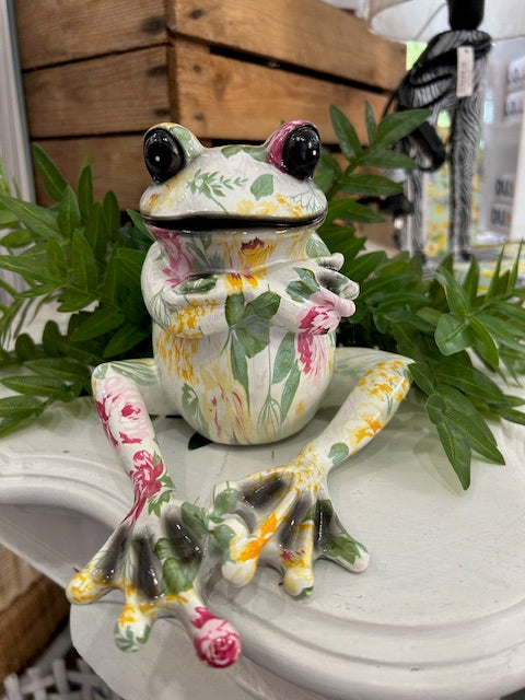 Floral Frog