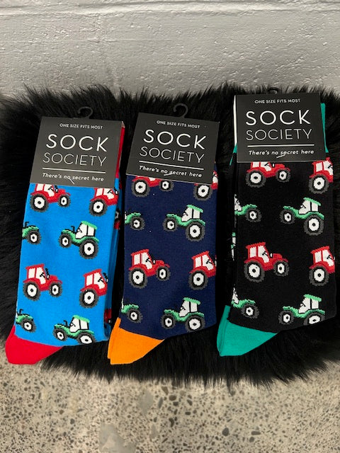 Sock Society Tractors