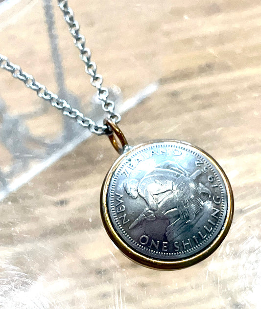Rainey Design One Shilling Pendant