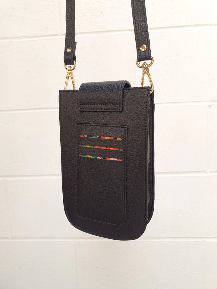 Hello Friday Lexi Phone Bag - Black