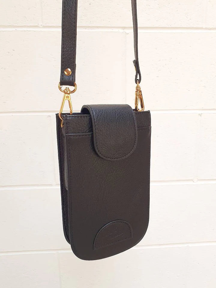 Hello Friday Lexi Phone Bag - Black