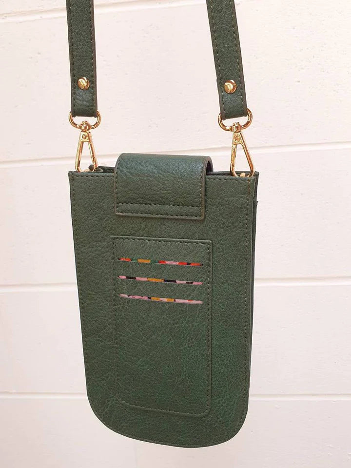 Hello Friday Lexi Phone Bag - Olive