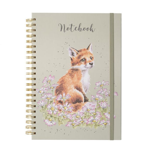 Wrendale 'Make My Daisy' fox A4 notebook