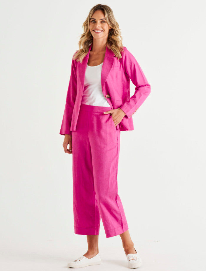 Betty Basics | Lisset Blazer Azalea