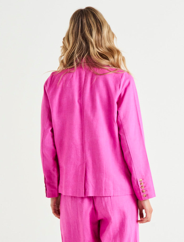 Betty Basics | Lisset Blazer Azalea