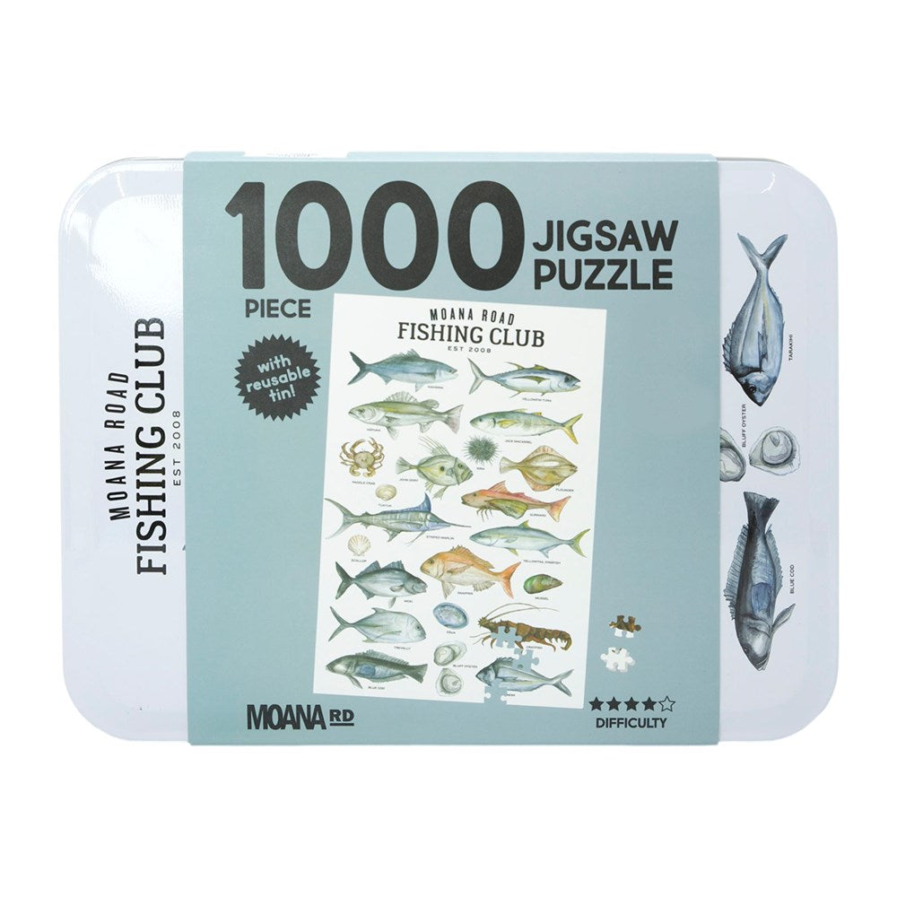NZ Fishing Club Puzzle