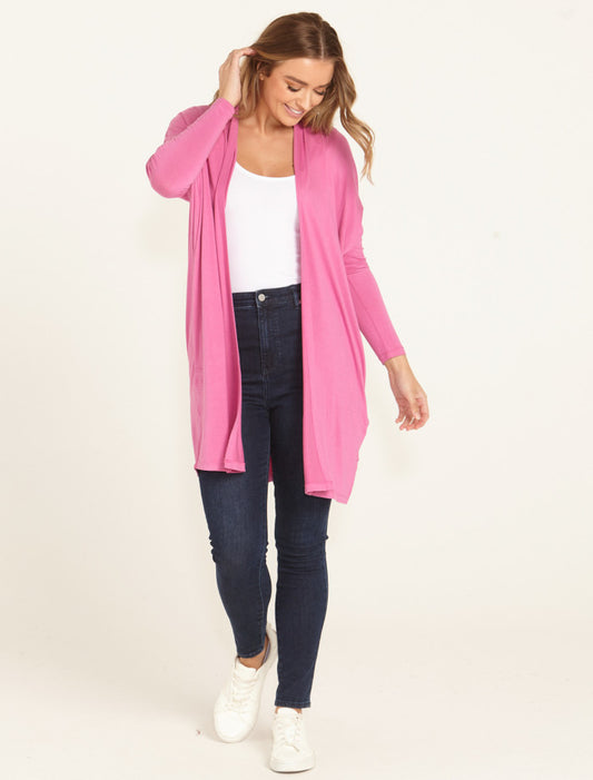 Margot Cardigan - Winter Pink