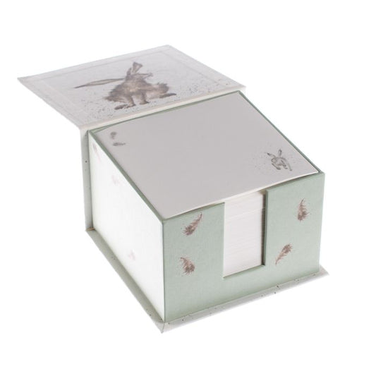 Wrendale 'Hare-Brained' hare Memo Block