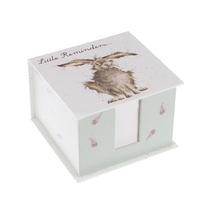 Wrendale 'Hare-Brained' hare Memo Block