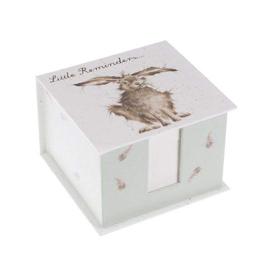 Wrendale 'Hare-Brained' hare Memo Block