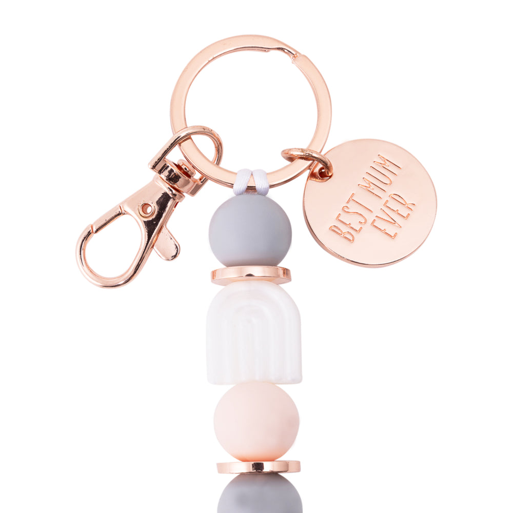 Mother's Day Best Mum Silicone Keyring
