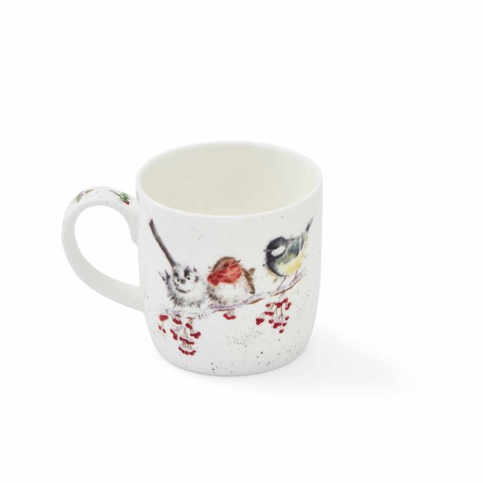 Wrendale 'One Snowy Day' Bird Mug