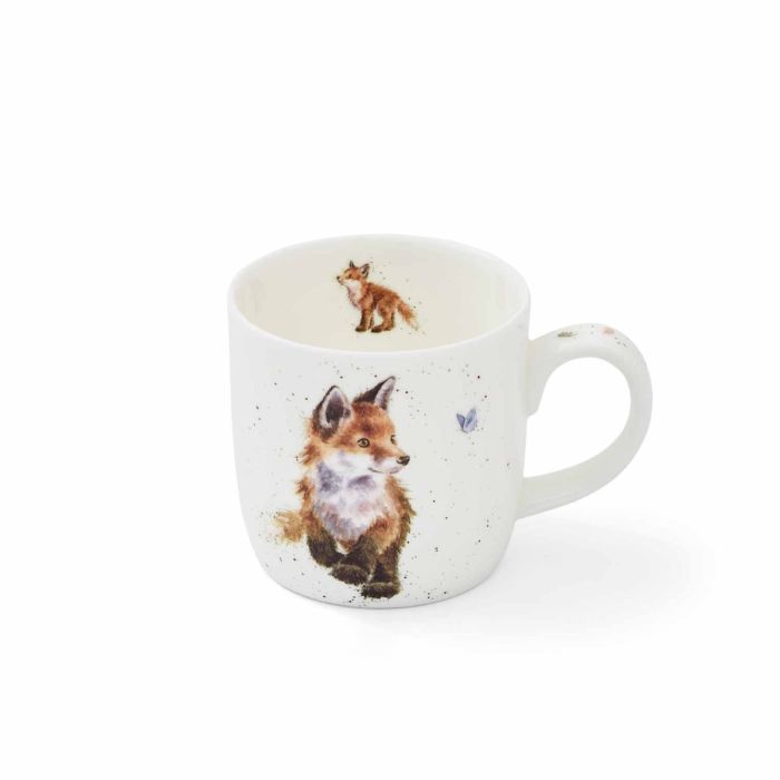 Wrendale 'Born to be Wild' fox mug