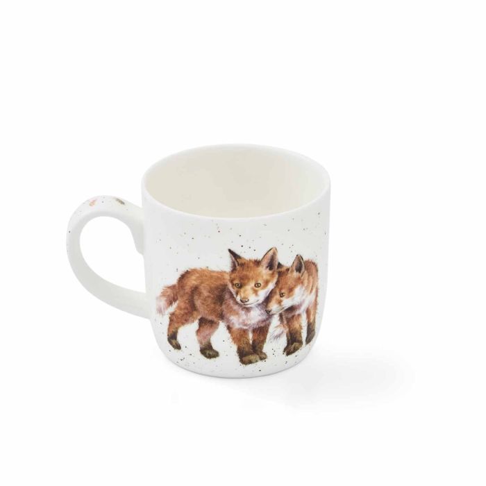 Wrendale 'Born to be Wild' fox mug