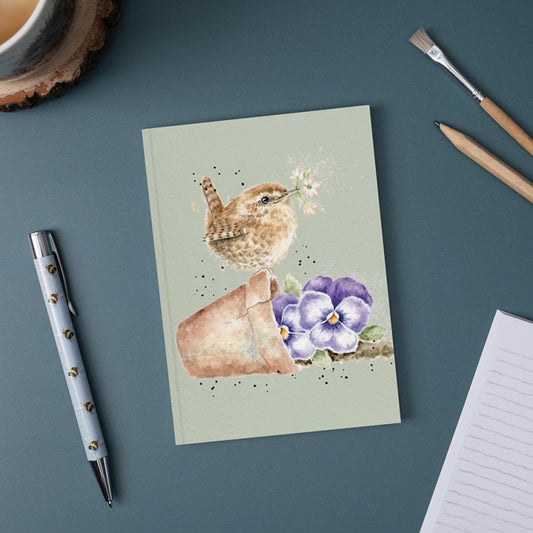 'Pottering About' Wren A6 Notebook