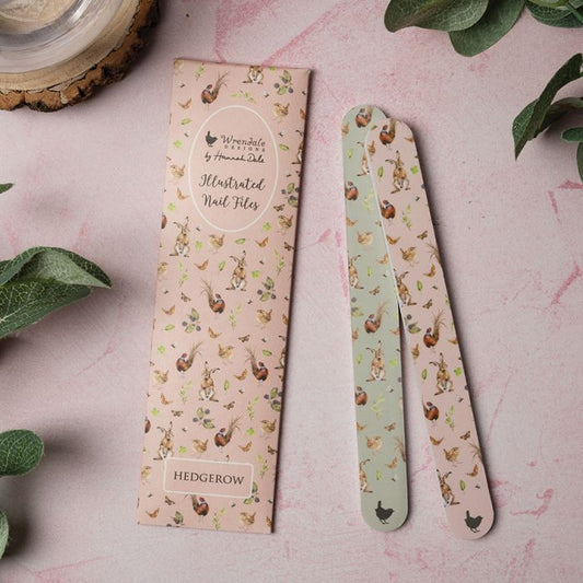 Wrendale 'Hedgerow' Country animal Nail File Set