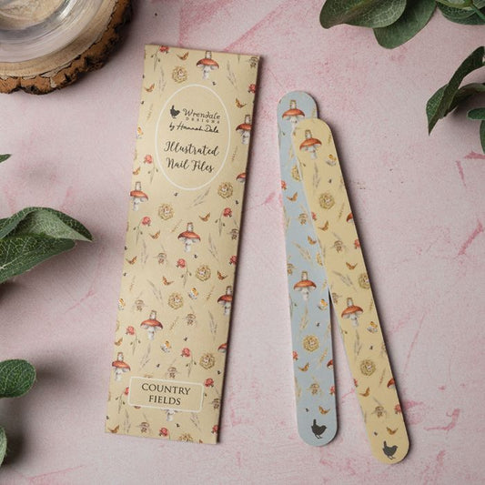 Wrendale 'Country Fields' Mouse Nail File Set