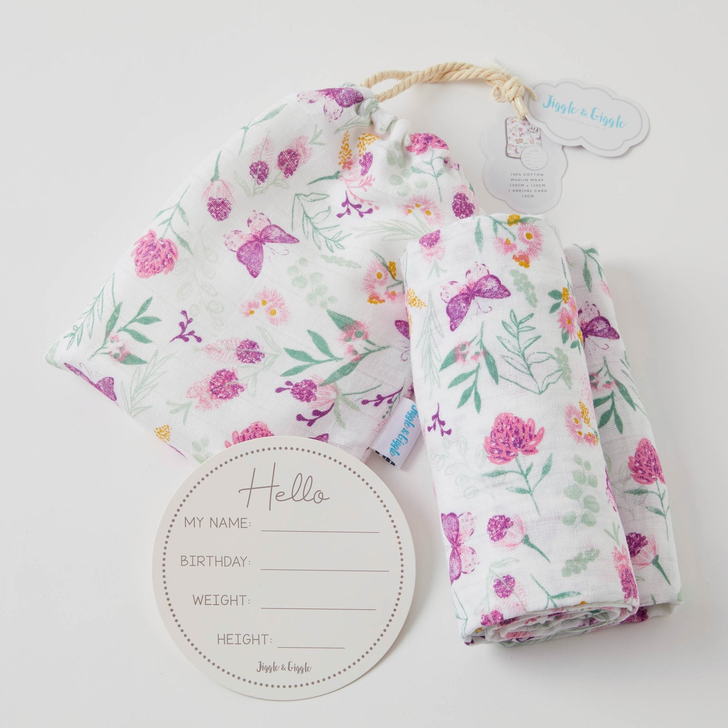 Muslin Wrap | Butterfly