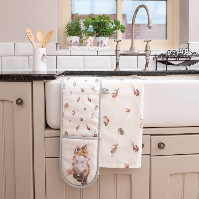 Wrendale 'Woodlanders' Woodland Animal Double Oven Glove