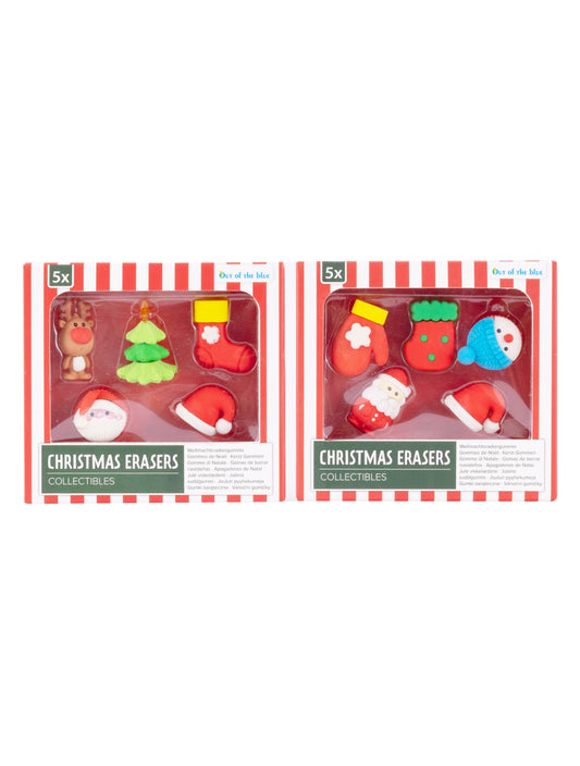 Out Of The Blue Christmas Erasers