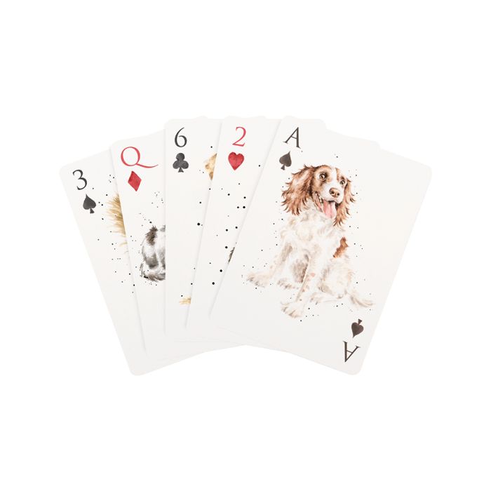 Wrendale -'THE COUNTRY SET' WOODLAND ANIMAL, DOG AND CAT PLAYING CARDS