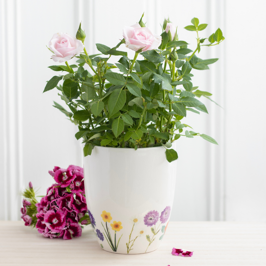 Wildflowers planter pot