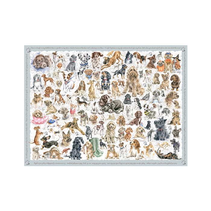 Wrendale 'A Dog's Life' Dog Jigsaw Puzzle