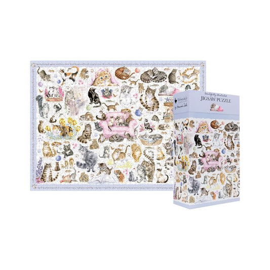 'Feline Friends' Cat Jigsaw Puzzle