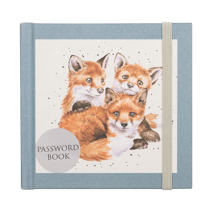 WRENDALE 'Snug as a Cub' Fox Password Book